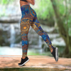 Awesome Hoodie 3D All Over Print Fractal Mandala Combo Tank + Legging NQLG10