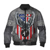 Awesome Hoodie 3D All Over Print Electrician US Flag - Customize Name for Men and Women Hoodie, T-Shirt, Zip Hoodies, Sweatshirt DC079