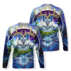 Awesome hoodie 3d all print Galaxy Blue Wolf King for Men and Women, T-Shirt, Zip Hoodies, Sweatshirt NQ413