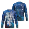 Awesome hoodie 3d all print Galaxy Wolf for Men and Women, T-Shirt, Zip Hoodies, Sweatshirt NQ415