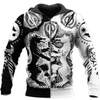 Awesome hoodie 3d all print Viking Hoodie - Geri and Freki for Men and Women, T-Shirt, Zip Hoodies, Sweatshirt NQ0054