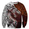 Awesomehoodie Tatoo Dragon 3D all over printed for Man and Women DTK0010
