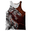 Awesomehoodie Tatoo Dragon 3D all over printed for Man and Women DTK0010