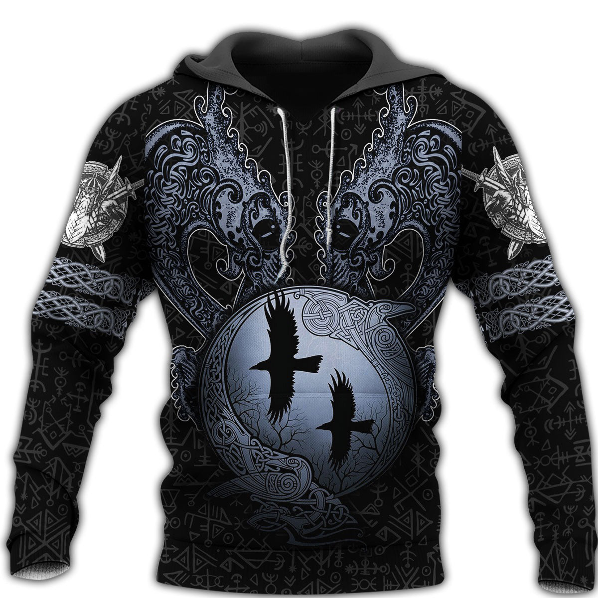 Awesome hoodie-Viking God 3D All Over Printed for Men and Women Hoodie TH057