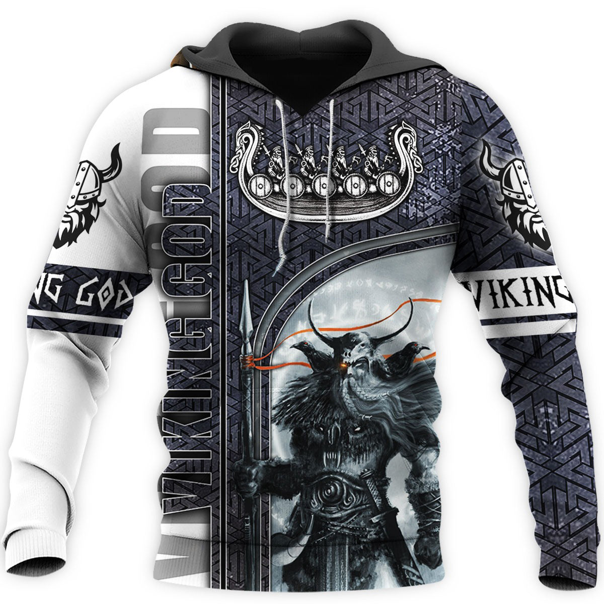 Awesome hoodie-Beautiful Viking 3D All Over Printed for Men and Women Hoodie TH062