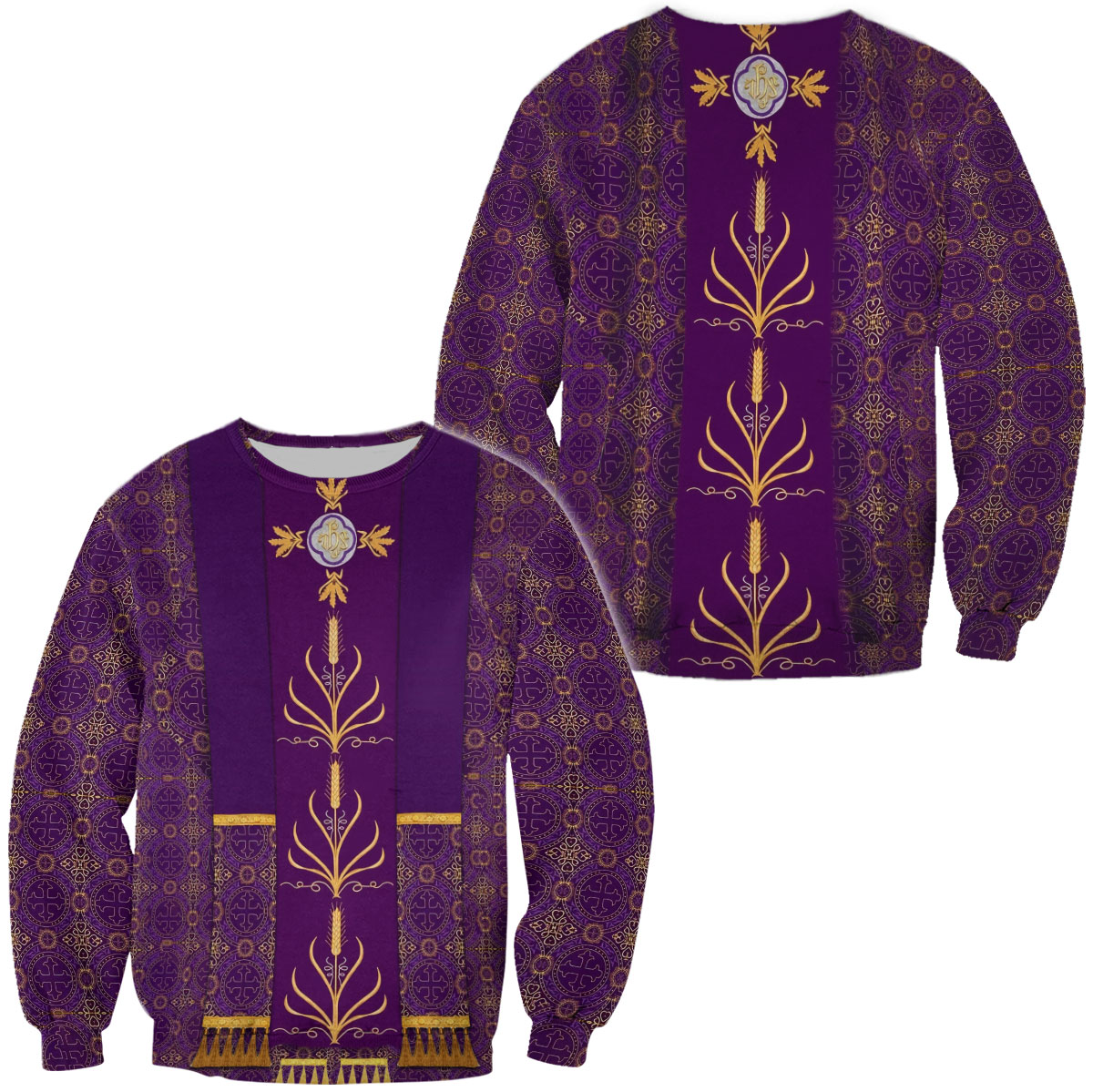 Awesome hoodie 3d all print Gothic style Chasuble Vestments with Golden Embroidery for Men and Women, T-Shirt, Zip Hoodies, Sweatshirt NQ331