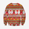 3D All Over Printed Santa Ugly Christmas Shirts and Shorts