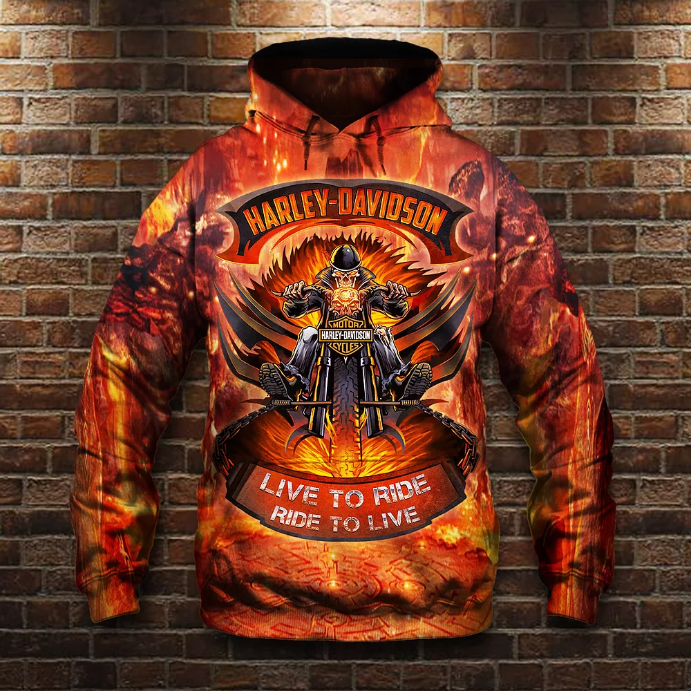 Awesome hoodie 3d all print Harley Davidsion for Men and Women, T-shirt, Zip Hoodies, Sweatshirt NQ235