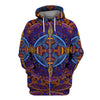 Awesome hoodie 3d all print Hippie Magic Mushroom for Men and Women, Zip Hoodies NQ231
