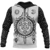 Awesome hoodied 3D ALL Print Viking-Alchemy &amp; Runes-Men and Women Hoodie Zip Hoodies- VN0052