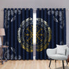 Awesome hoodie Vikings -The Helm Of Awe Thermal Printed 3D Grommet Window Curtains THC008