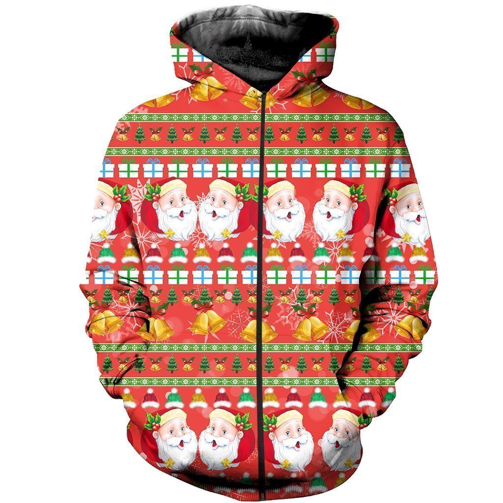 Awesome Hoodie Santa Ugly Christmas for Men and Women HBC335