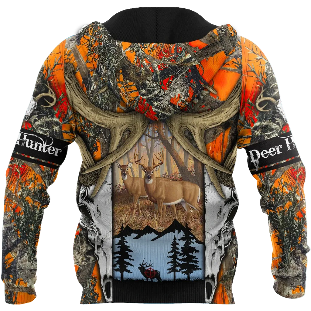 Awesome hoodie 3d all print Hunting Camo Hoodie for Men and Women, T-Shirt, Zip Hoodies, Sweatshirt NQ393