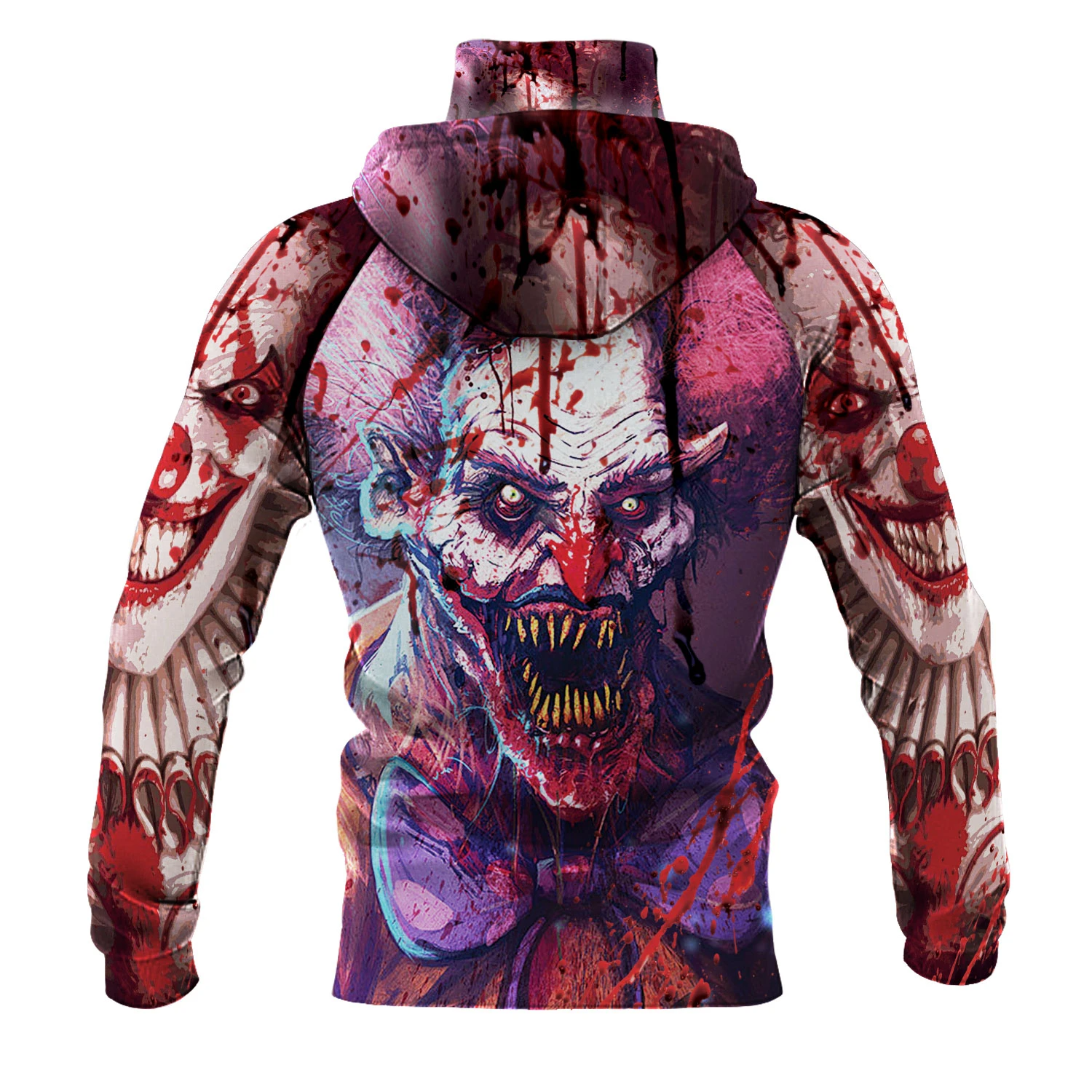 Awesome hoodie 3d all print Halloween Clown Hoodie for Men and Women, Zip Hoodies NQ121
