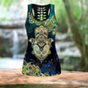 Awesome Hoodie 3D All Over Print Hamsa Hand Yoga Outfit Combo Tank + Legging NQLG009