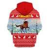 Awesome Hoodie Horse Christmas for Men and Women HBC333