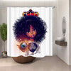 Awesome hoodied Queen Girls Printed 3D Grommet Window Curtains - HB00010