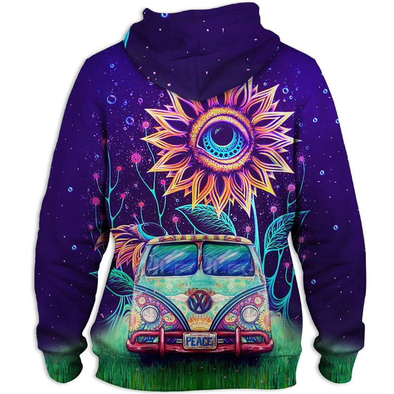 Awesome hoodie 3d all print Hippie 3D for Men and Women, T-Shirt, Zip Hoodies, Sweatshirt NQ372