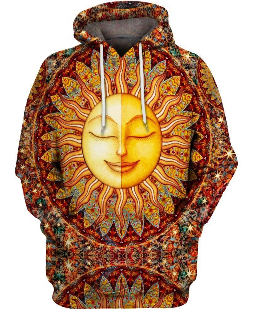 Awesome hoodie 3d all print Hippie Hot Sun for Men and Women, T-Shirt, Zip Hoodies, Sweatshirt NQ367