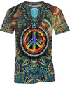 Awesome hoodie 3d all print Hippie Peace for Men and Women, T-Shirt, Zip Hoodies, Sweatshirt NQ305
