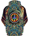 Awesome hoodie 3d all print Hippie Peace for Men and Women, T-Shirt, Zip Hoodies, Sweatshirt NQ305