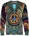 Awesome hoodie 3d all print Hippie Peace for Men and Women, T-Shirt, Zip Hoodies, Sweatshirt NQ305