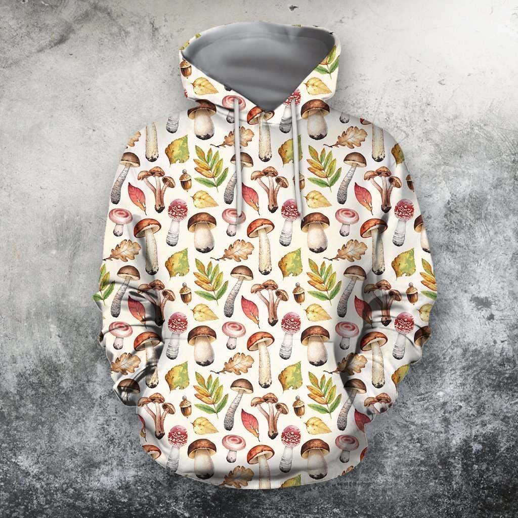 3D All Over Printing Mushroom Premium Shirt