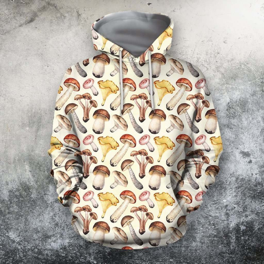 3D All Over Printing Mushroom Premium Shirt