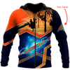 Awesome Hoodie 3D All Over Print Premium Personalized Electrician - Customize Name for Men and Women Hoodie, T-Shirt, Zip Hoodies, Sweatshirt DC083