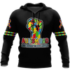 Awesome Hoodie Autism Dad for Men and Women HBC285