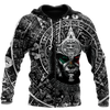 3D All Over Print Aztec Warrior Mexican HOODIES for Men, Zip Hoodies, Sweatshirt HBC0025