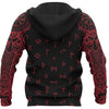 Awesome hoodied 3D ALL Print Viking-Raven Of Odin with Blood Moon-Men and Women Hoodie Zip Hoodies- VN0051