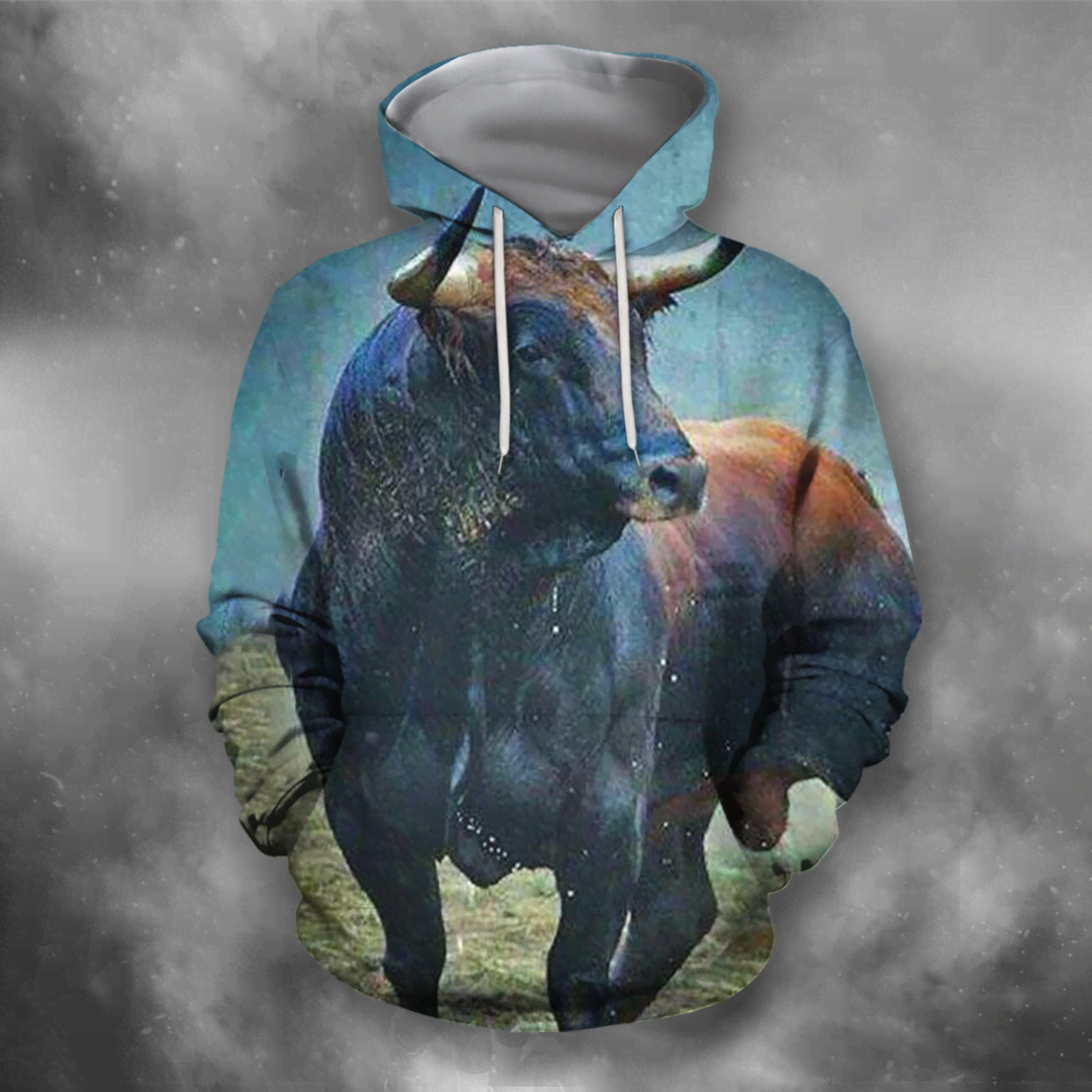 3D All Over Print Bull Art 9