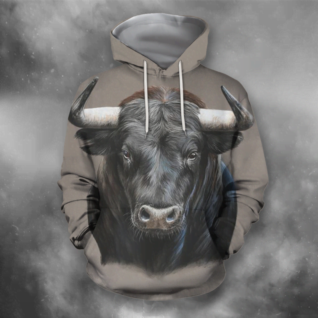 3D All Over Print Bull Art 1