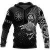 3D All Over Print Viking Raven for Men and Women, T-Shirt, Hoodies, Sweatshirt HBC0038