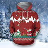 3D All Over Printed Duck Hunting Christmas
