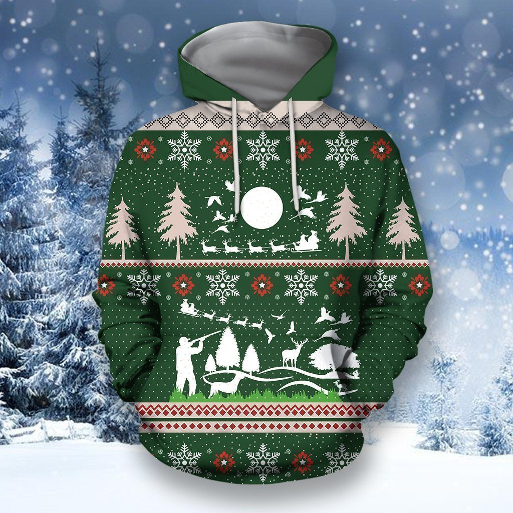 Awesome Hoodie Hunting Christmas for Men and Women HBC347