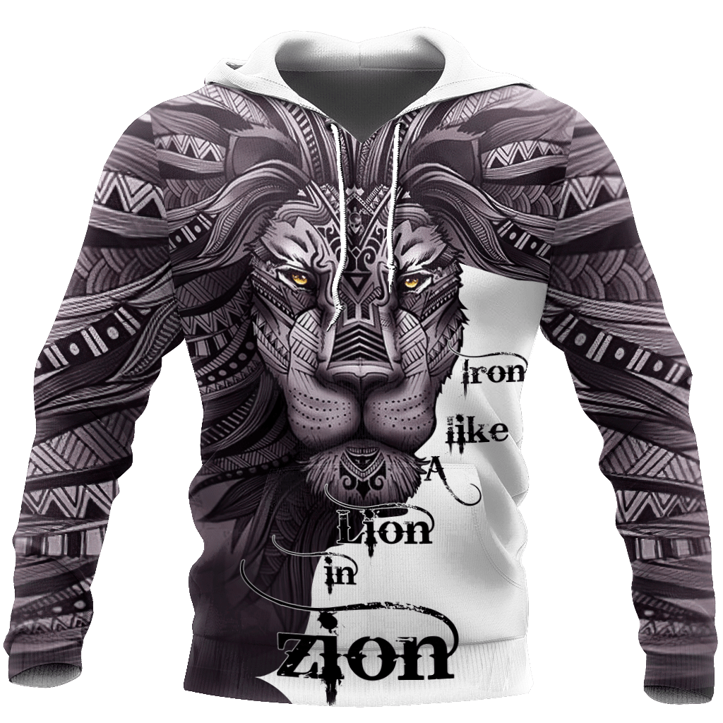Awesome Hoodie Iron Lion Zion for Men and Women HBC266