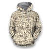 3D All Over Printed Dinosaur Fossils Shirts