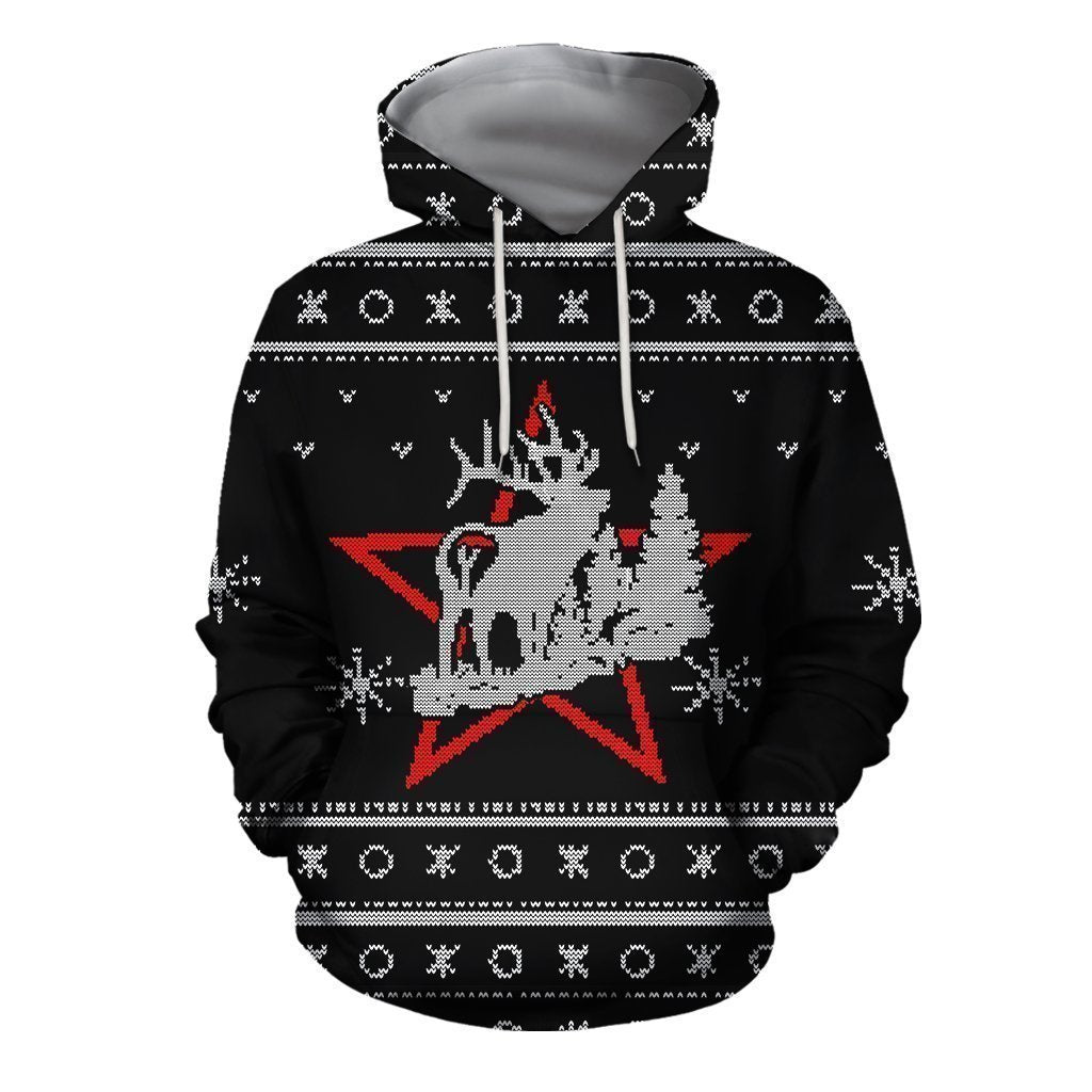Awesome Hoodie Deer Christmas for Men and Women HBC329