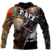Awesome Hoodie Dinosaur T-rex Skin for Men and Women HBC227
