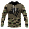 Awesome Hoodie Boar Hunter for Men and Women HBC245