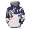 Awesome Hoodie Happy Merry Christmas Shirt for Men and Women HBC342