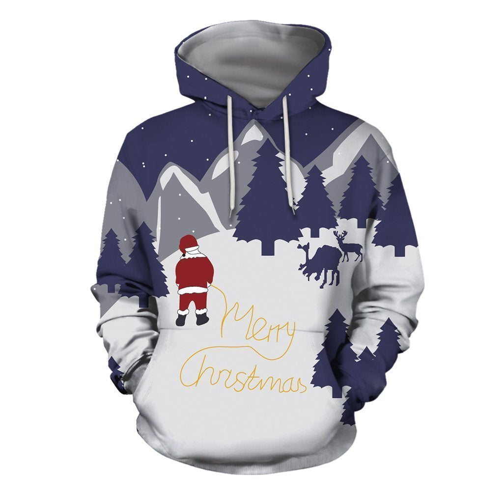 Awesome Hoodie Happy Merry Christmas Shirt for Men and Women HBC342