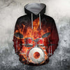 3D All Over Print Drum Shirts