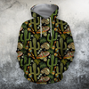 All Over Print Cactus And Skull