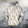 All Over Printing Cactus Have violet Flower Shirt