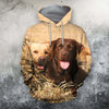 3D All Over Print Dog Labrador Shirts