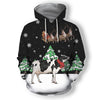 Awesome Hoodie Cow Christmas for Men and Women HBC303