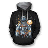 3D all over print astronaut machine outerspace